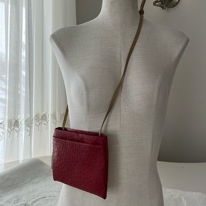 Joanel Red purse size 8x6x.5”